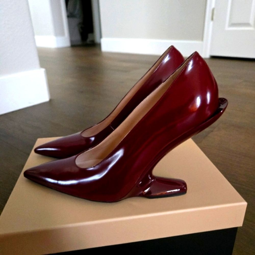 N°21 burgandy Pump Shoes size 40 New N21